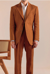 Men's Neapolitan casual suit set