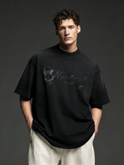 Distressed Print T-shirt