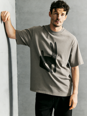 Casual Printed Crew Neck T-Shirt
