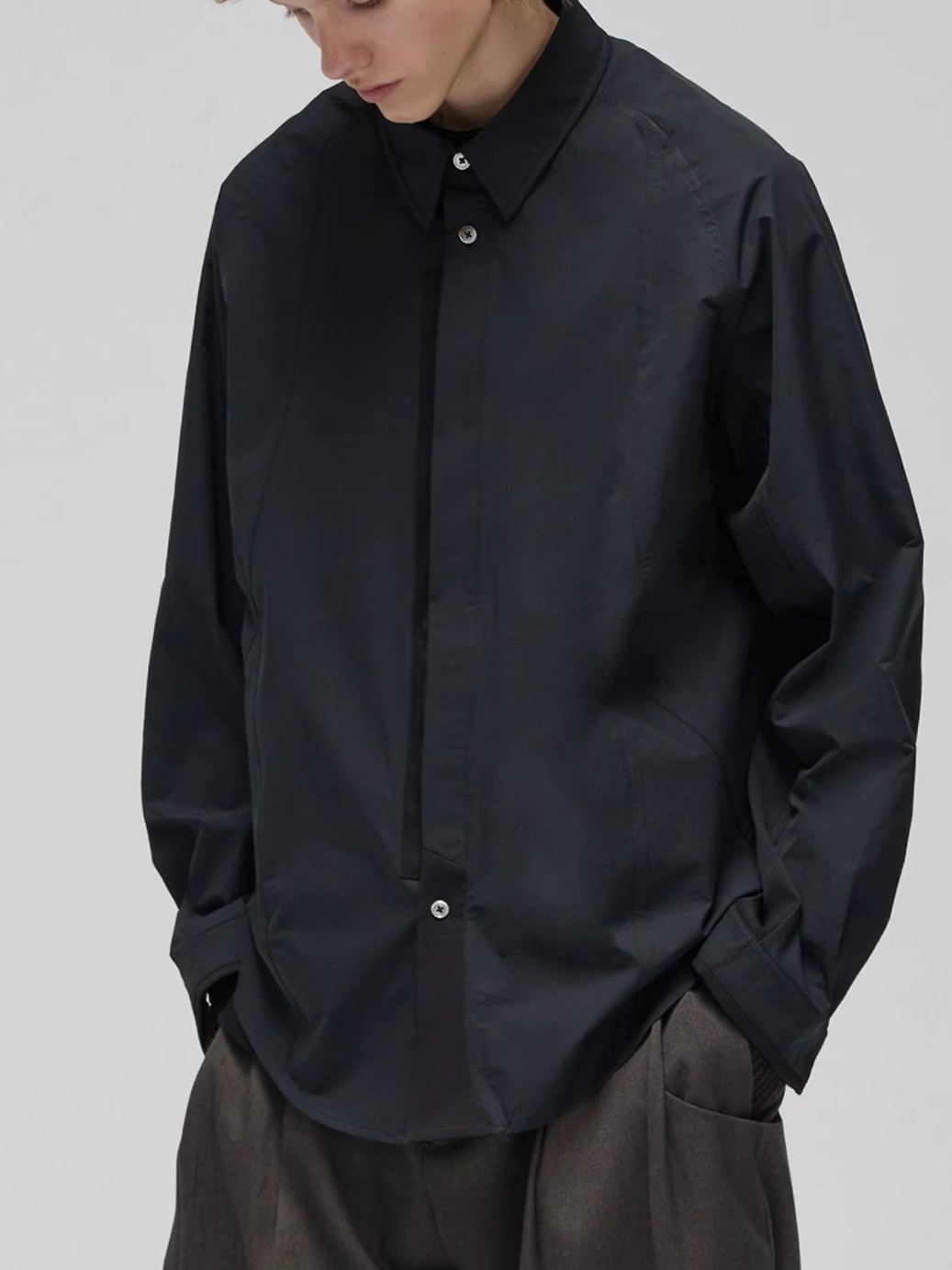 Men's casual long-sleeved shirt Men's casual long-sleeved shirt