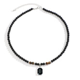Men's beaded necklace