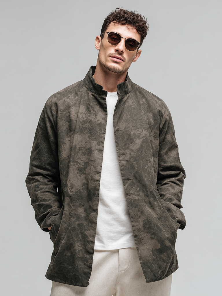 Men's camouflage casual jacket Men's camouflage casual jacket