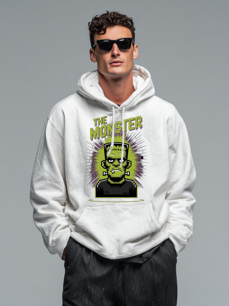 Men's printed hooded sweatshirt Men's printed hooded sweatshirt
