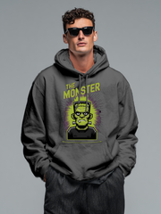 Men's printed hooded sweatshirt
