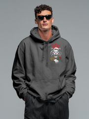 Men's printed hooded sweatshirt