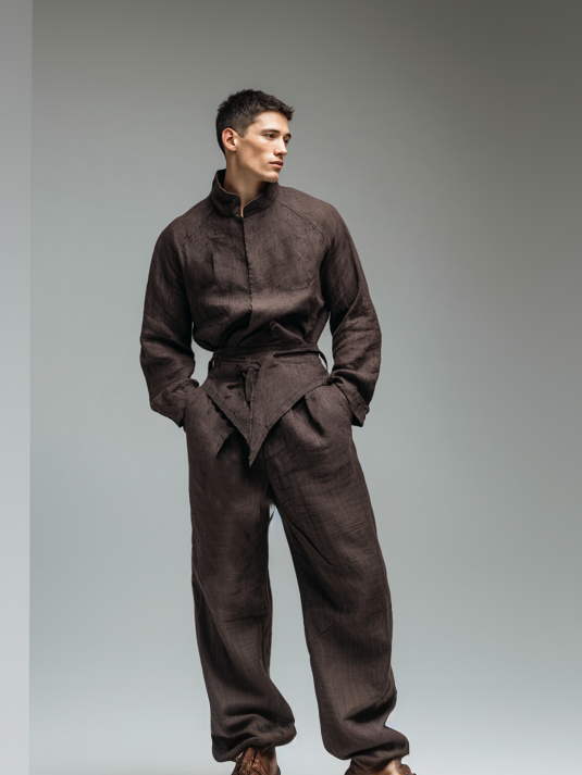 Men's linen suit