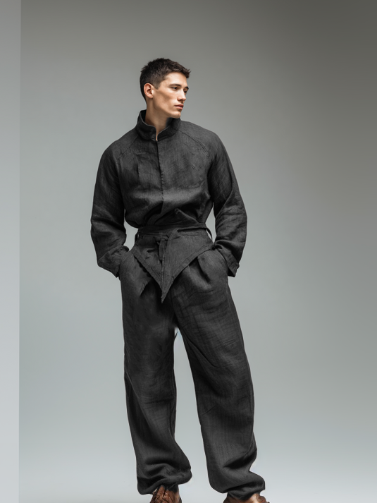 Men's linen suit
