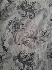 Men's hooded Paisley printed robe