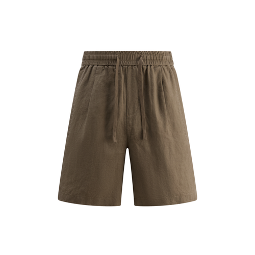 Linen men's casual shorts