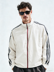 Striped Men's Casual Jacket