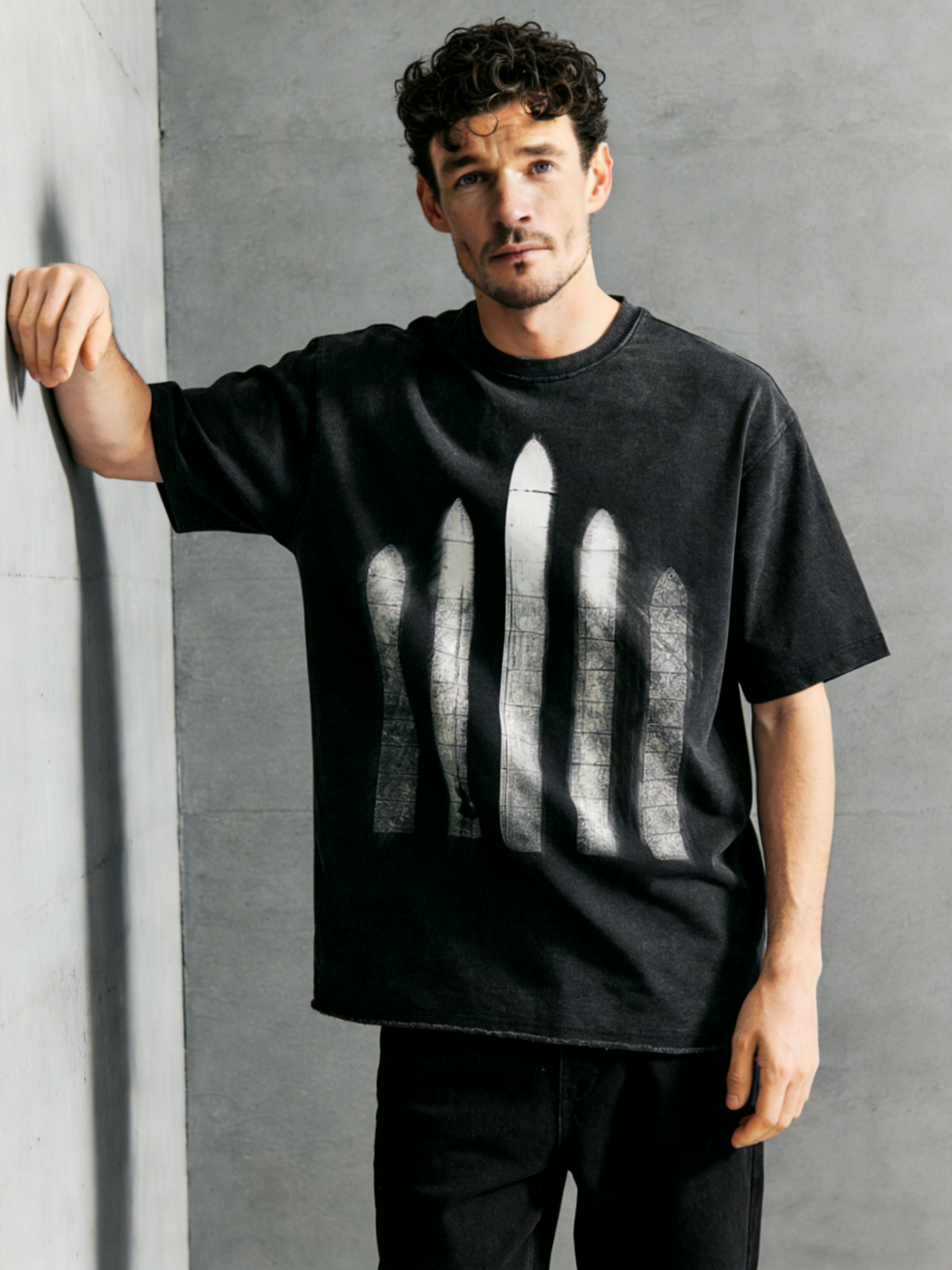 Church fashion printed T-shirt