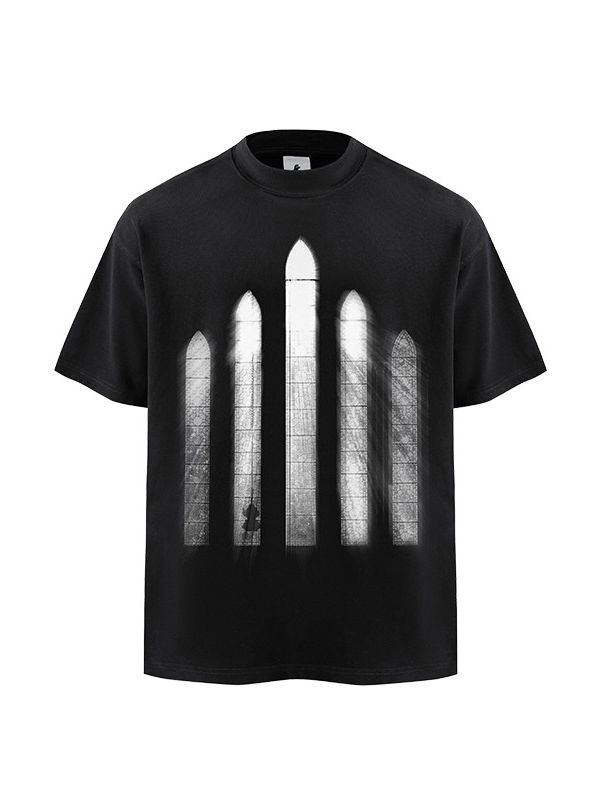 Church fashion printed T-shirt