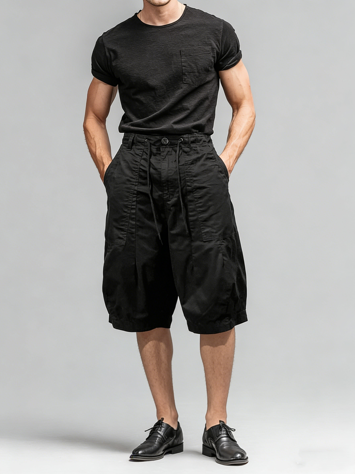 Retro cargo pants (8/10 length)