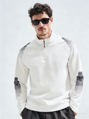 Strato di base in pile ad asciugatura rapida con collo alto e cerniera