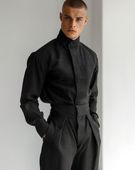 Men's casual jumpsuit