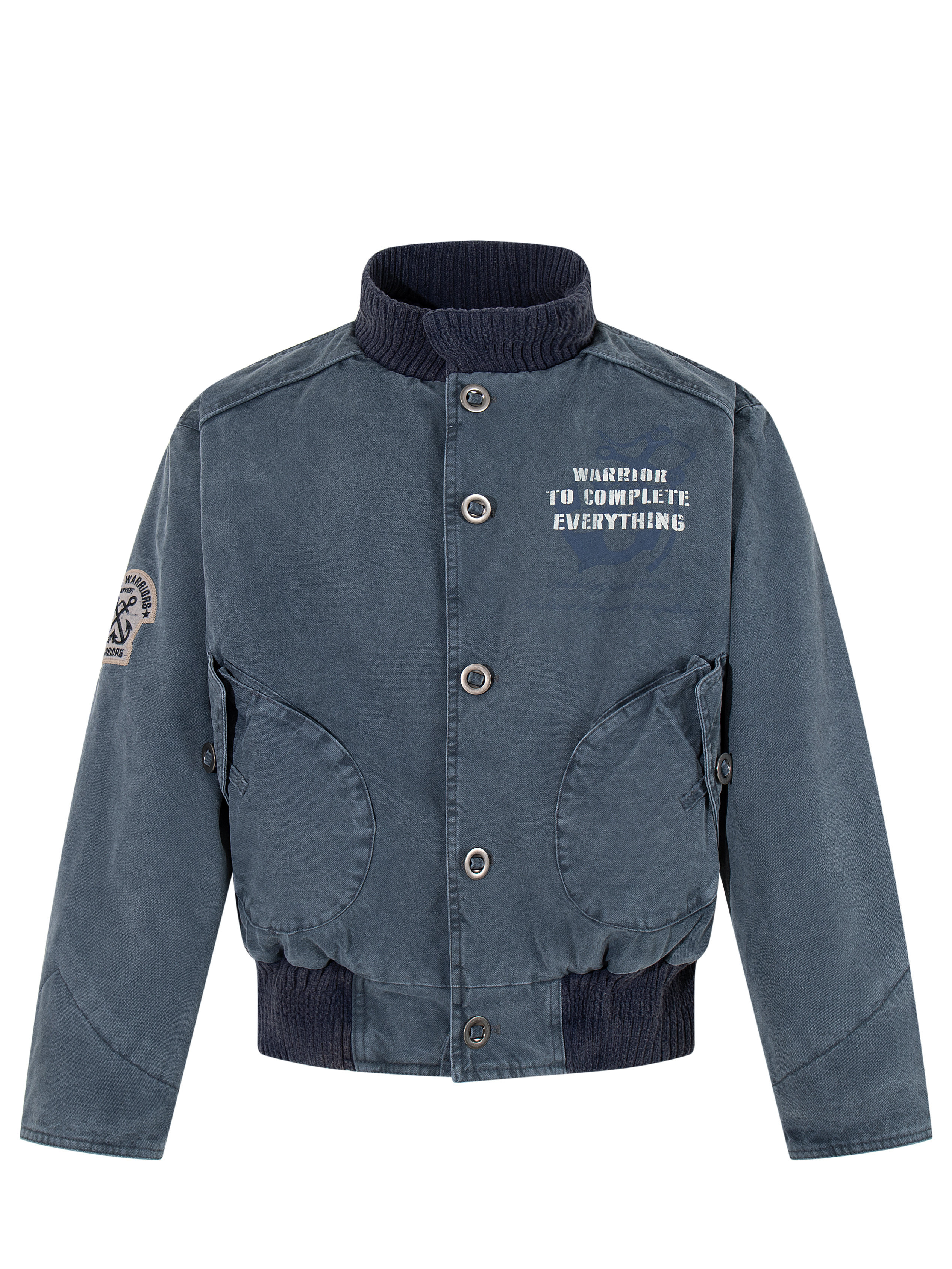 Washing water to age the cotton coat jacket