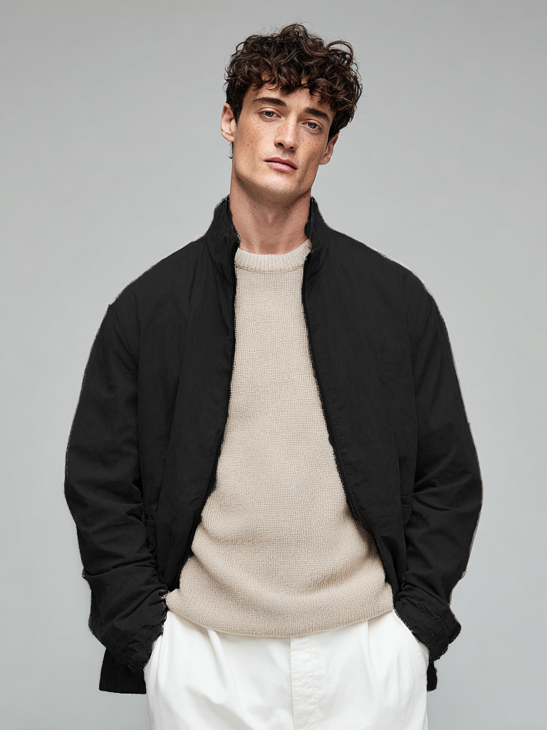 Men's casual windproof autumn thin coat