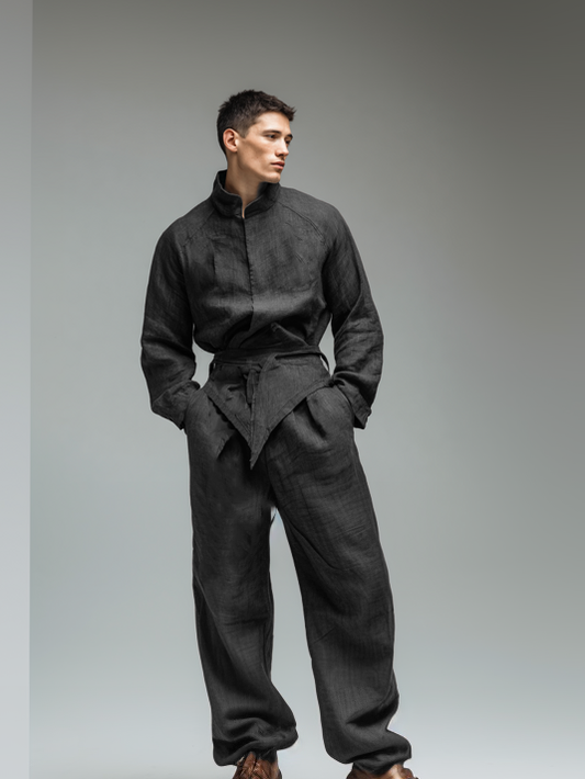 Men's linen suit