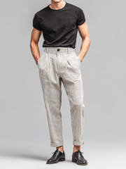 Men's striped trousers
